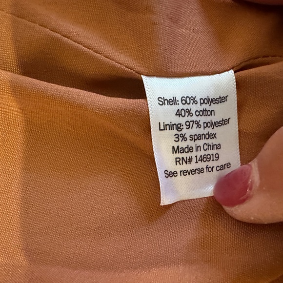 Nine West Women’s Size L Cropped Zipper Detail Jacket - Picture 3 of 6